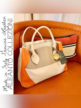Aleanto Collezioni Italian Genuine Leather Purse